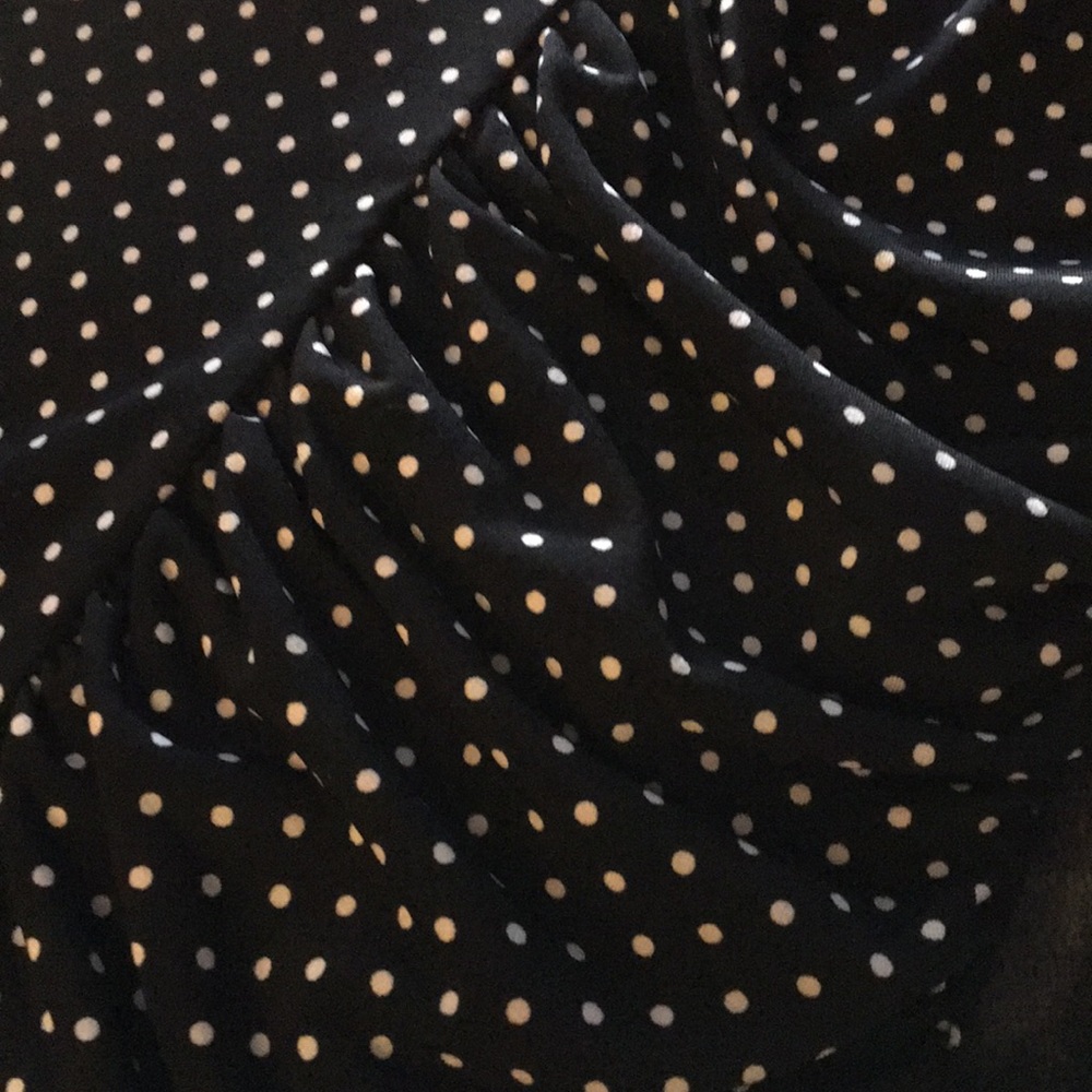 Polka Dot Dressy Top - Picture 4 of 7